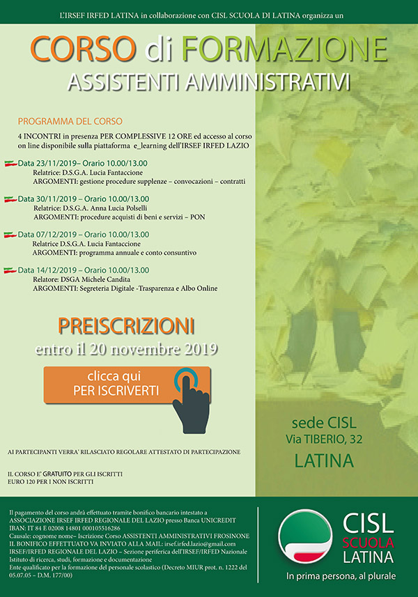 formazione ATA 2019