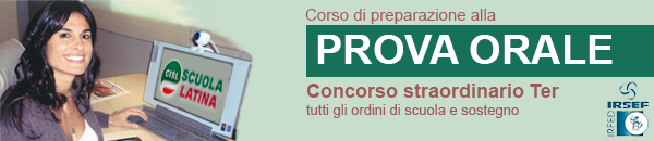 corso orale concorso ter